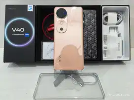 Vivo V40 5G 12/256 Gb Likenew Baru 2 Minggu + Giftbox Boleh TT yah..