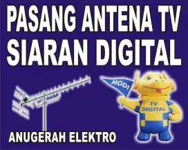 Spesialis Pasang Antena TV Siaran Digital