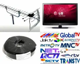 Menerima Pasang Antena TV Siaran Digital