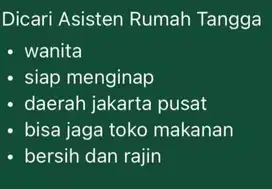 Asisten Rumah Tangga