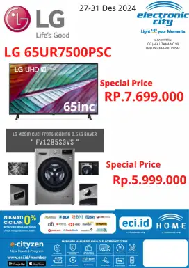 LG 65UR7500PSC UHD 4K AI TV