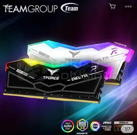 Team T-Force 32gb (16x2) ddr5 kit 6000mhz warna hitam