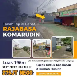 Dijual Tanah Di Rajabasa Bandar Lampung Siap Jual