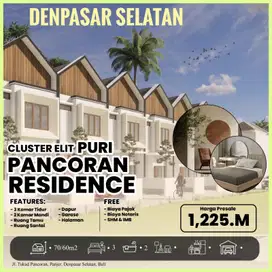 Perumahan Cluster Pusat Kota Panjer Renon Pancoran Denpasar Selatan