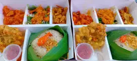 Catering harian kantor,nasi box,tumpeng,snack box untuk acara