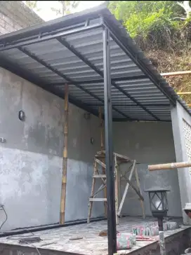 Kanopi rumah dan plafon