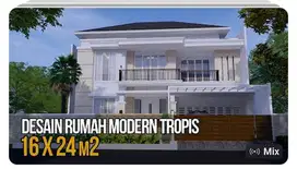 rumah super mewah gunter bebas desain bisa KPR