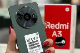 REDMI A3 ram 4/128gb NEW BERGARANSI RESMI DIJAMIN AMAN