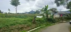 Tanah Darat dan Sawah 1020 m2 Pinggir Jalan Serangpanjang Subang