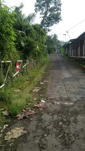 Tanah dijual 466 m2 dekat RSUD Sleman jl Magelang km 16