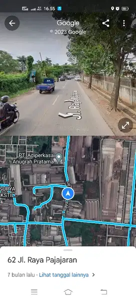 Dijual tanah 1ha kawasan industri jatiuwung jl pajajaran