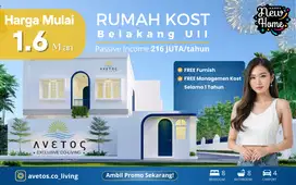 Rumah Kos Baru SHM Samping Kampus Pusat UII Jakal Sleman