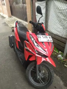 Honda vario125 merah merona