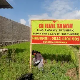 Dijual Tanah Lokasi Sangat Strategis Dekat Wisata Cipanas Garut