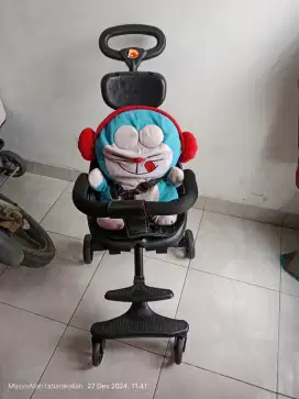 Stroller baby lipat Hitam