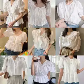 Paket Usaha Blouse Wanita Atasan Blouse Wanita Supplier Baju Import