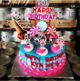 Kue ultah lucu gemas