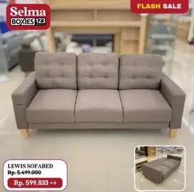 Sofa 3 dudukan plus bed