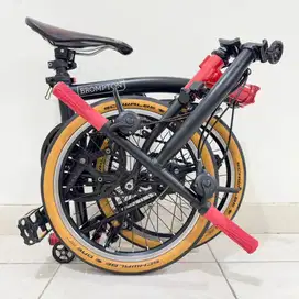 SEPEDA LIPAT BROMPTON CHPT3 V2 2019 - TITANIUM SUPERLIGHT