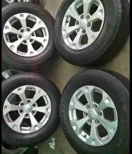 jual velg dan ban pajero sport dakar original