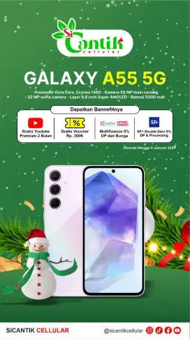 SAMSUNG A55 5G 8/256GB NEW