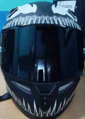 JUAL HELM KYT K2 RIDER VENOM BLACK