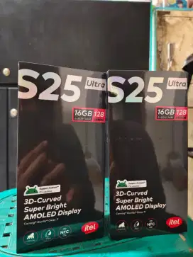 HP Itel S25 Ultra Ram 8GB+8GB/128GB,Baru,Segel Box,Garansi Resmi,Ori
