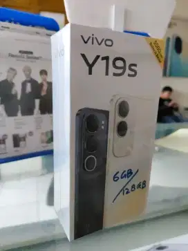 HP Vivo Y19s 6GB+6GB/128GB ,Baru,Segel Box Resmi,Garansi Resmi,Ori