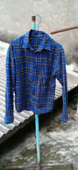 Jual Kemeja Flanel Vans & 3SECOND Take All