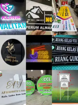 Papan nama plangtoko