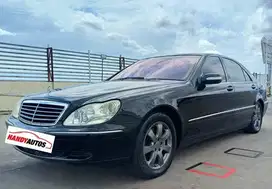 Mercedes Benz S500 Tahun 2004 Automatic Hitam metalik