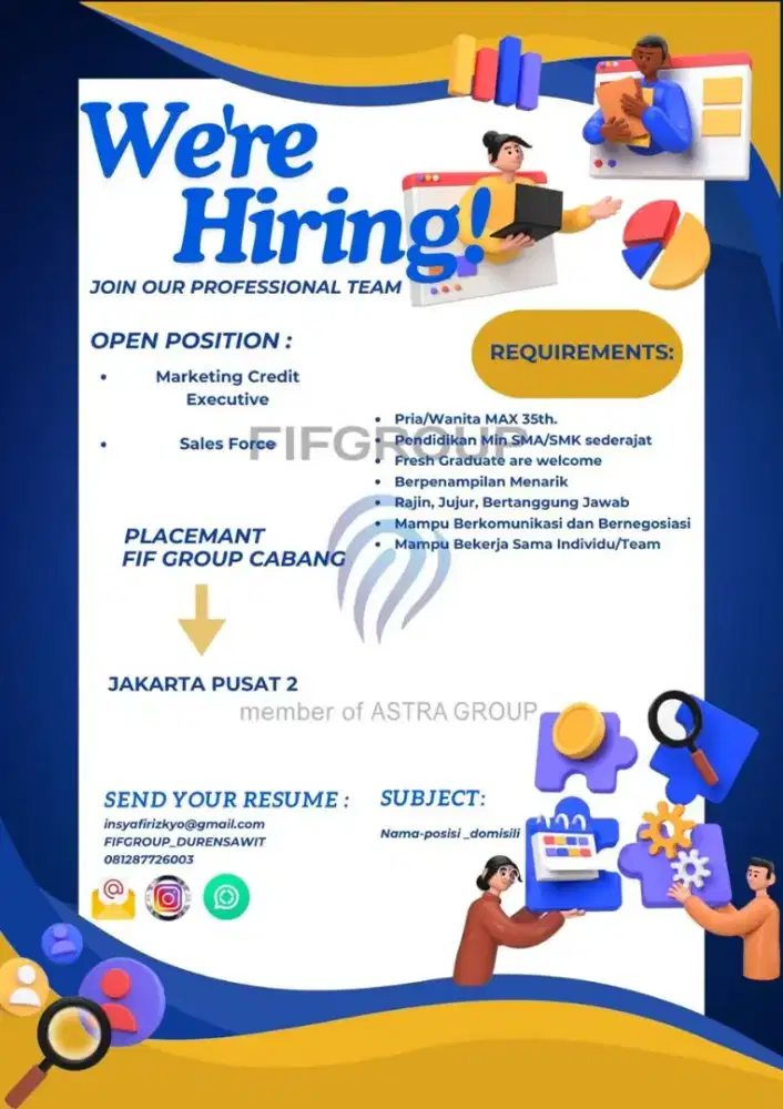 Were Hiring Marketing Credith