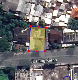 Di jual tanah 7 are di jln bung Karno Mataram NTB