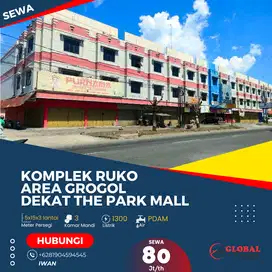 Ruko Kawasan Bisnis Dekat The Park Mall