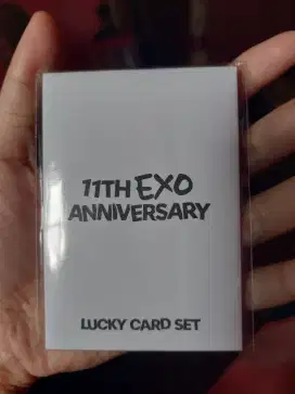 D.O Lucky Set Card (11th Exo Anniversary)