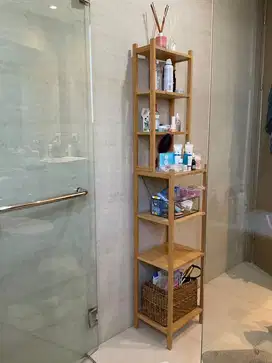 rak kayu IKEA 6 tingkat