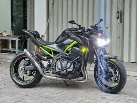 Moge Naked Sport Kawasaki Z900 th 2017/2018 Odo 22rb Modif  Siap Gas