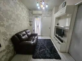 Apartemen pakubuwono terrace tipe 2kamar tidur interior rapi