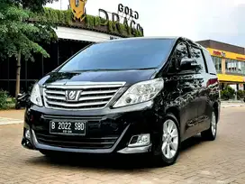 ANTIK!!! Toyota Alphard G ATPM Matic Triptonic A/T Tahun 2012 Hitam