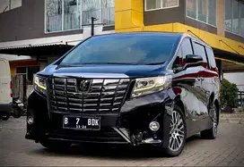 Toyota Alphard G ATPM 2.5 Matic Triptonic A/T Tahun 2017 Hitam