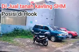 Dijual cepat tanah kavling SHM, posisi hook