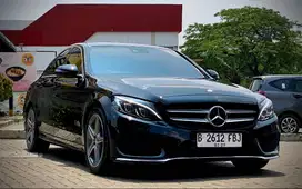 Mercedes Benz C250 AMG 2.0 Matic Triptonic A/T Tahun 2017 Warna Hitam