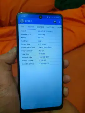 Samsung A71 ram 8/128