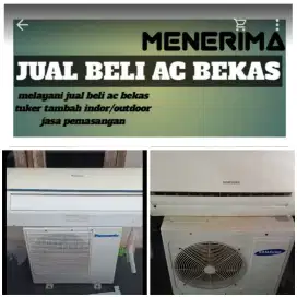 Terima ac bekas rusak