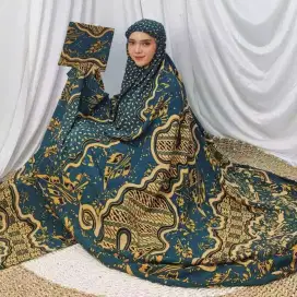 Mukena batik pekalongan jumbo