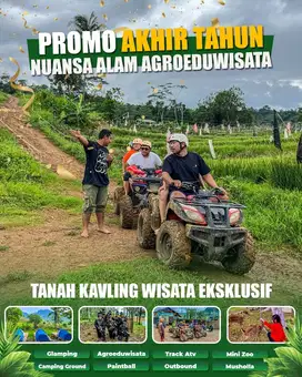 Jual Cepat Tanah Kavling Wisata View Pegunungan