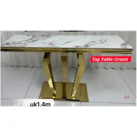 Meja Granit Meja Konsul Granit 140cm Meja Etalase Meja sudut