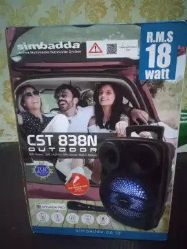 Speaker simbadda cat 838N