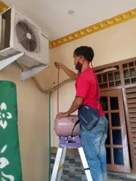 Servis Ac+freon, Bongkar Pasang Ac, mesin cuci, kulkas, dllnya