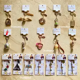 ￼READY - Miniso x Harry Potter Keychain Gantungan Kunci Metal Complete